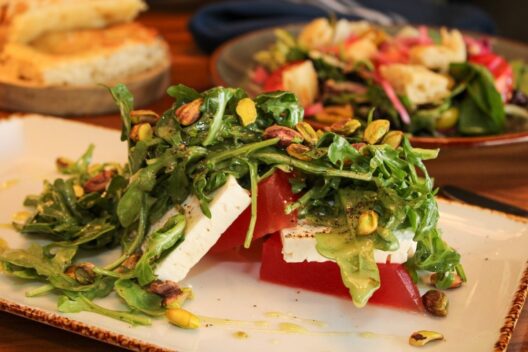Watermelon Feta Cheese Salad Toscana Italian Steakhouse Amarillo TX