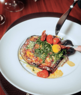 Miso Roasted Eggplant VAST Restaurant Downtown OKC 73102