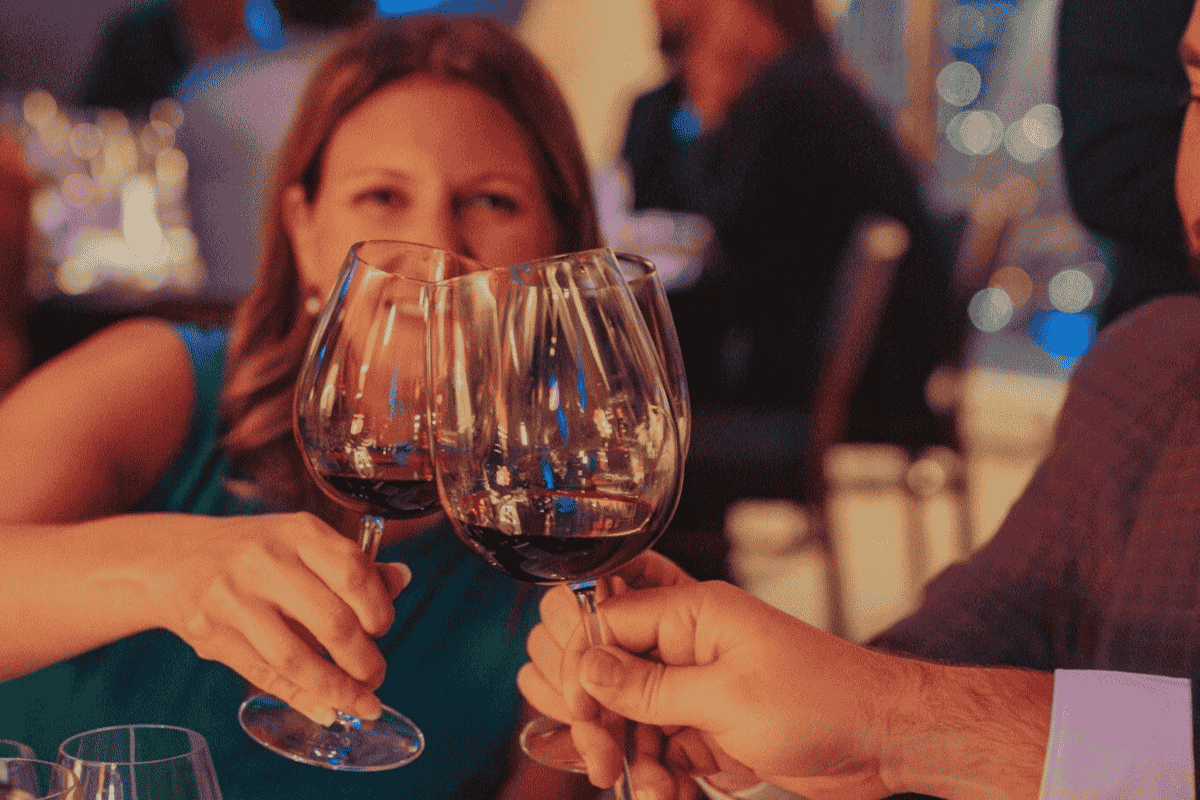 Wine Dinner at Vast Devon Tower Downtown OKC