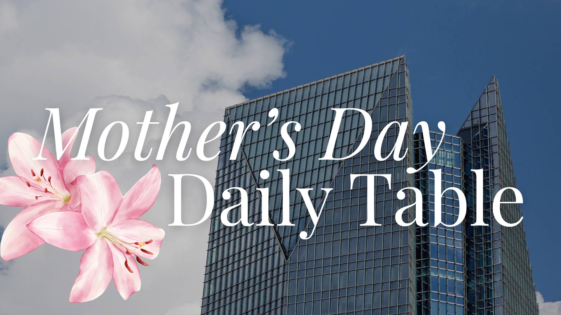 Mother's Day flyer